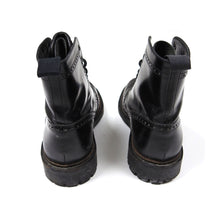 Load image into Gallery viewer, Prada Black Brogue Boot Size 9
