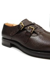 Load image into Gallery viewer, Tom Ford Pebble Leather Monk Strap Shoe Size 9.5
