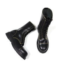 Load image into Gallery viewer, Balenciaga Black Combat Boots Size 44
