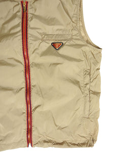 Prada Sport Hooded Nylon Vest Size 50