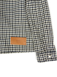 AMI Checkered Wool Jacket Size Small