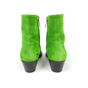 Calvin Klein CK205W39NYC Green Suede Boots Size 41 (US 8)