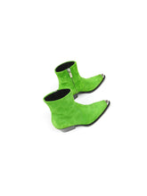Load image into Gallery viewer, Calvin Klein CK205W39NYC Green Suede Boots Size 41 (US 8)
