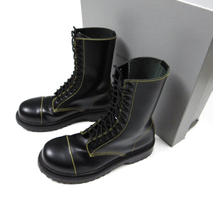 Balenciaga Black Combat Boots Size 44