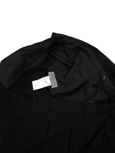 Yohji Yamamoto Black Oversized Drawstring Pants Size 3
