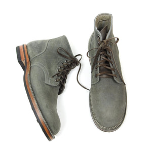 Viberg Grey Suede Boots Size 8