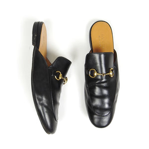 Gucci Black Jordaan Loafers Size 10