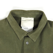 Load image into Gallery viewer, Stephan Schneider Olive Overshirt Size 4
