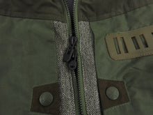 Load image into Gallery viewer, White Mountaineering Olive and Brown Down Technical Vest - S
