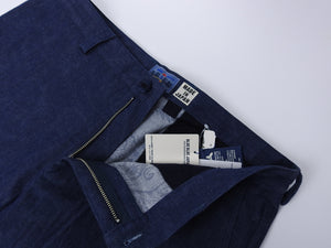 Blue Blue Japan Lightweight Indigo Paisley Print Denim Jeans - 34