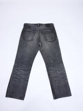 Load image into Gallery viewer, Number (N)ine Grey Wash Slim Straight Cropped Denim Jeans - 30
