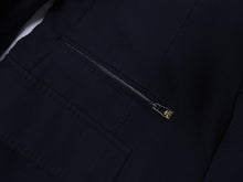 Load image into Gallery viewer, Corneliani Navy Zip Pocket Formal Blazer - M

