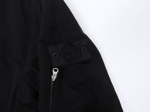 Stone Island Shadow Project Black Moto Style Zip Up Jacket - M