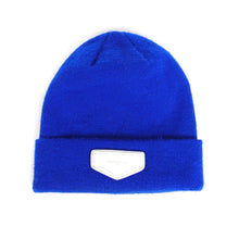 Load image into Gallery viewer, Givenchy Blue Logo Beanie
