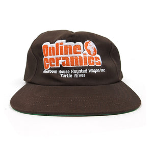 Online Ceramics Brown Snapback