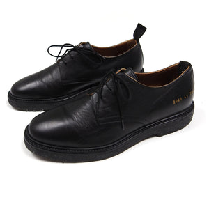 Common Projects Black Crep Sole Derby Size 41