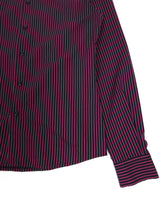 Load image into Gallery viewer, Jean’s Paul Gaultier Stripe Shirt Navy/Pink Size Large
