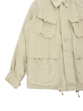 Load image into Gallery viewer, Yves Saint Laurent Linen Safari Jacket Size 52
