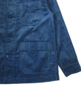 Load image into Gallery viewer, Arpenteur Blue Corduroy Chore Jacket Size Small
