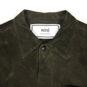 AMI Goat Leather Jacket Size Medium