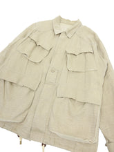 Load image into Gallery viewer, Yves Saint Laurent Linen Safari Jacket Size 52
