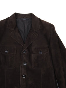 Tom Ford Brown Suede Jacket Size 50 (Large)