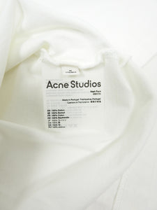 Acne Studios White Nash Face Tee Size Medium