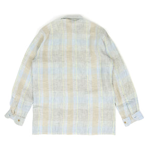 Missoni Vintage Check Linen Shirt Size Medium