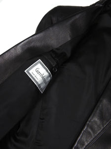 Gianni Versace Vintage Leather Jacket Size 48
