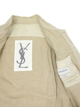 Load image into Gallery viewer, Yves Saint Laurent Linen Safari Jacket Size 52
