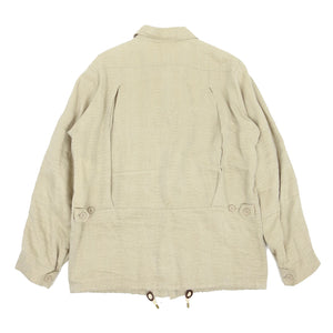 Yves Saint Laurent Linen Safari Jacket Size 52