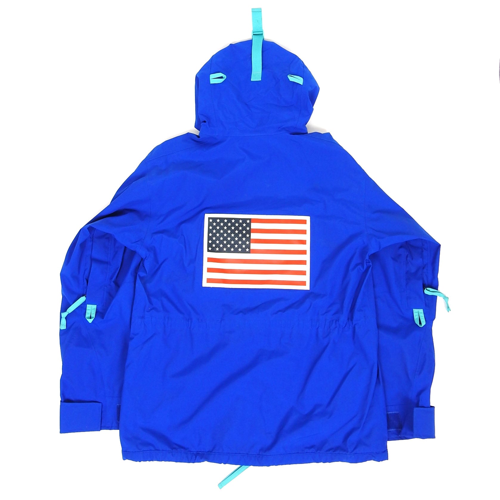 Supreme x The North Face Gore-tex Blue Expedition Pullover Jacket