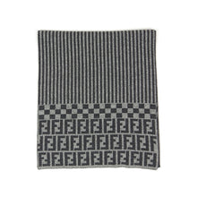 Load image into Gallery viewer, Fendi Grey FF Zucca Scarf
