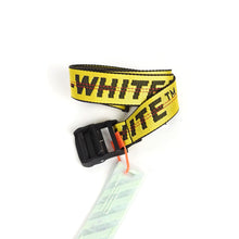 Load image into Gallery viewer, Off-White Yellow Industrial Belt
