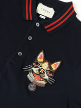 Load image into Gallery viewer, Gucci Embroidered Dog Polo Size Large
