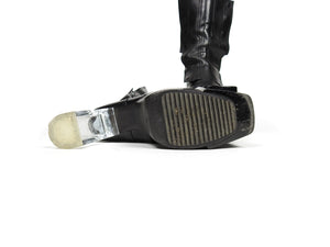 Rick Owens Fogpocket Kiss Heel Boots Size 42