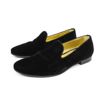 Load image into Gallery viewer, Yves Saint Laurent Black Smoking Slipper Size 42
