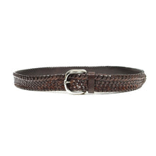 Load image into Gallery viewer, Brunello Cucinelli Woven Leather Belt Size 105
