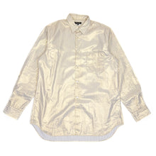 Load image into Gallery viewer, Comme Des Garçons Home Plus AD 2006 Metallic Striped Shirt Size Medium
