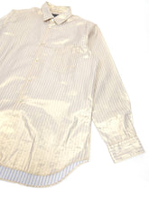 Load image into Gallery viewer, Comme Des Garçons Home Plus AD 2006 Metallic Striped Shirt Size Medium
