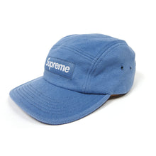 Load image into Gallery viewer, Supreme Loro Piana Blue Camp Hat
