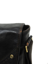 Load image into Gallery viewer, Yves Saint Laurent Rive Gauche Black Leather Muse Messenger

