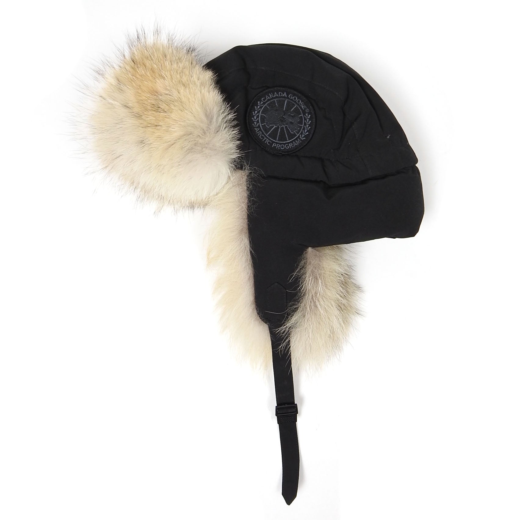 Canada Goose Fur Aviator Hat – I Miss You MAN - Main Image