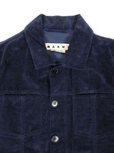 Marni Brushed Cotton Trucker Jacket Size 48