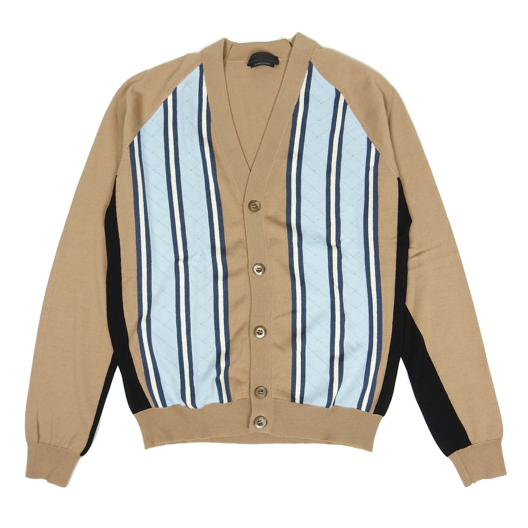 Prada Striped Cardigan Size 48