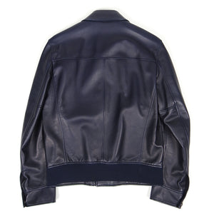 Salvatore Ferragamo Lamb Leather Jacket Size 48