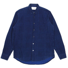 Load image into Gallery viewer, Our Legacy AW’14 Blue/Black Houndstooth Shirt Size 52
