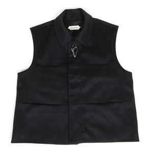 Namacheko Charcoal Zip Vest Size Medium