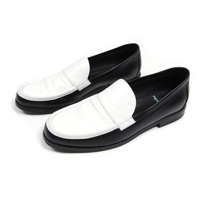 Pierre Hardy Black/White Loafers Size 42