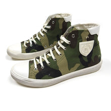 Load image into Gallery viewer, Saint Laurent Distressed Camo High Tops Size 43

